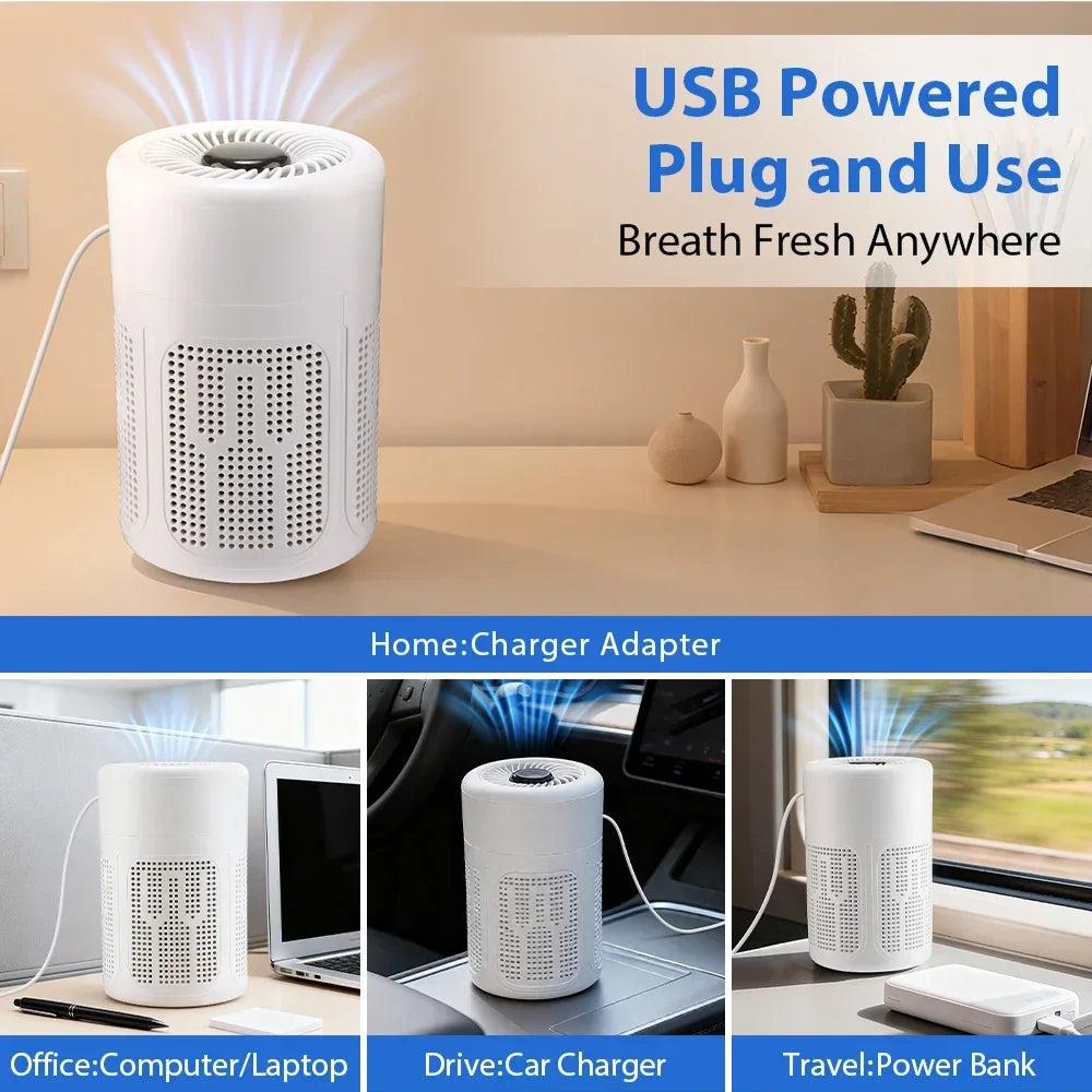 Portable HEPA Ionic Air Purifier